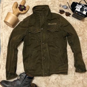 Moss Green Heavy Utility Jacket